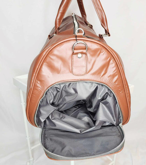 Lost Creek Co. Weekender Travel Leather Duffel Bag