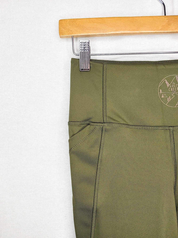 Women's UPF 3/4 Trail Leggings with Pocket