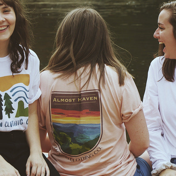 Almost Heaven Front and Back Tee