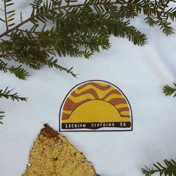 All Good in the Woods Front and Back Tee