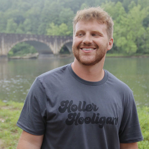 Holler Hooligans Script Tee