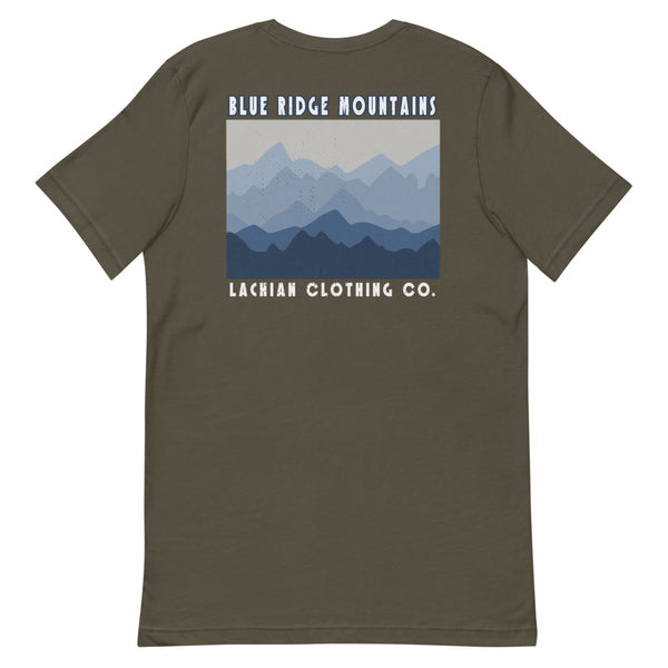 Blue Ridge Mountains Front and Back Tee